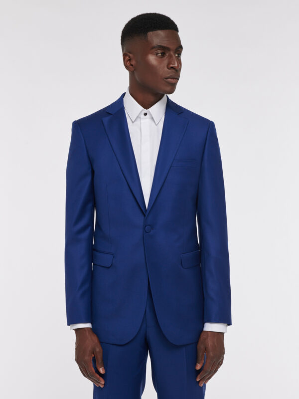 VESTE EN LAINE - BLEU LUMINEUX - Rives Paris