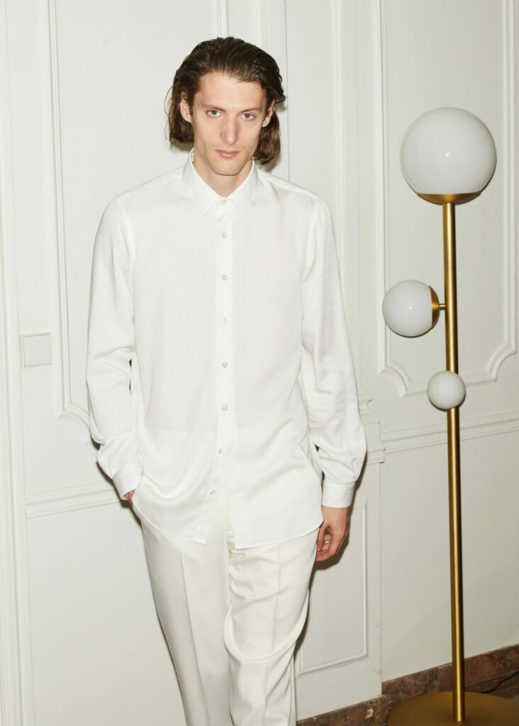 LARGE OFF-WHITE SHIRT - Rives Paris