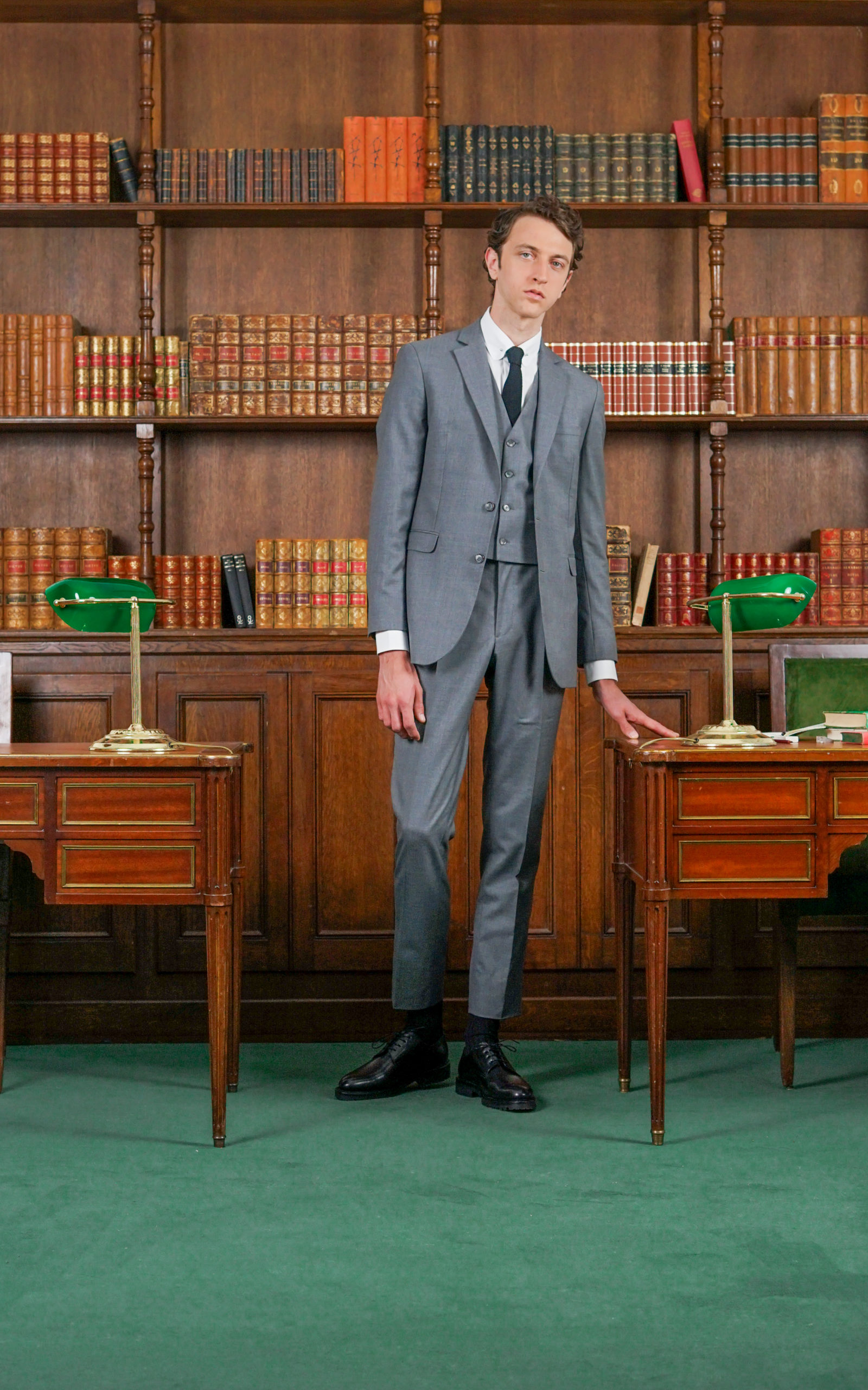 Tailor-made suit Dark Green - Collection 4 | Rives Paris ©.