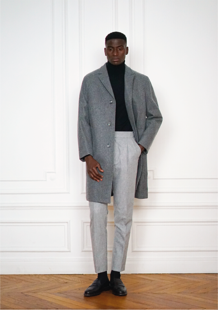 Tailor-made Chester Coat Grey | Rives Paris ©