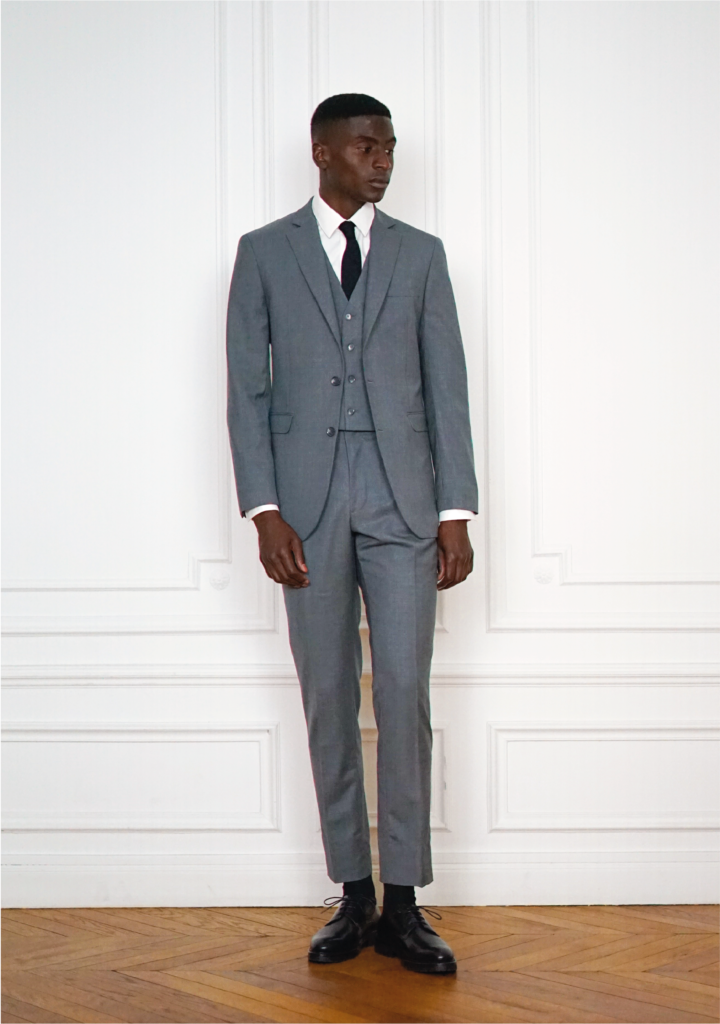 Tailor-made 3-Piece Suit Grey - 3-Piece Suit | Rives Paris ©