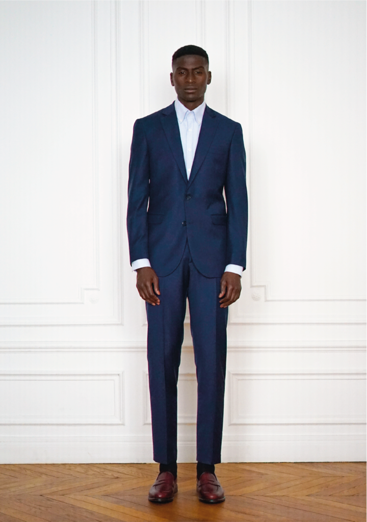 Tailor-made Wedding Suit Navy blue | Rives Paris © Tailor-made Suits