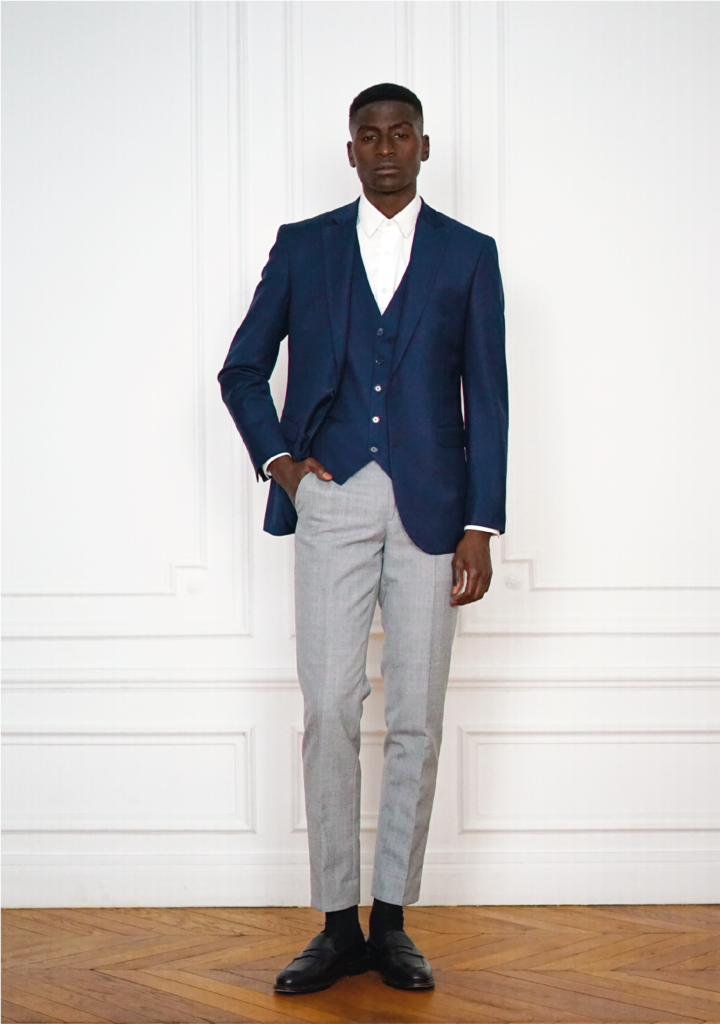 3 Piece Tailor-made Wedding Suit | Rives Paris ©