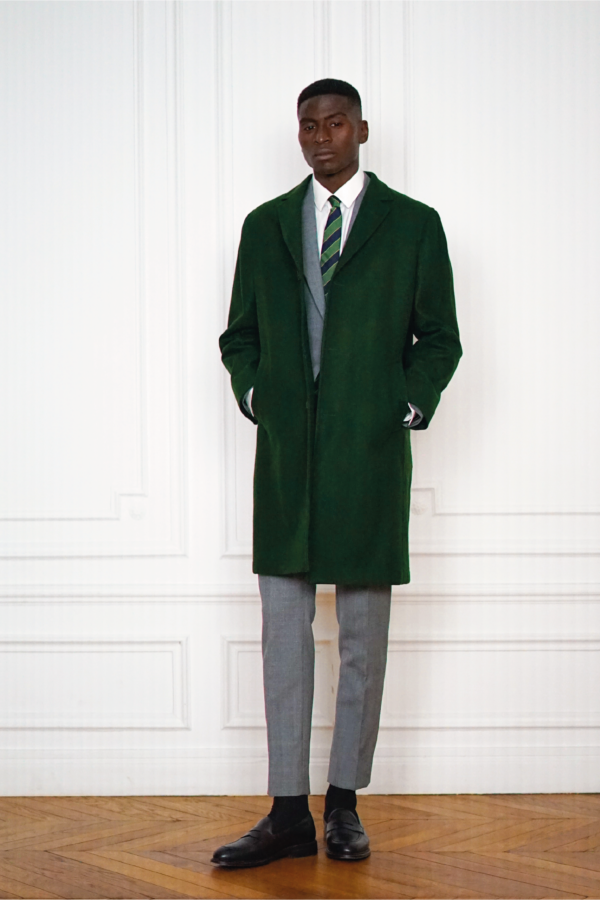 Chester Tailor-made Coat Green | Rives Paris ©.