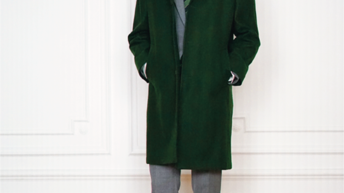 ABITS BEAVER CHESTER COAT ダークグリーン collection-311-720x1024-