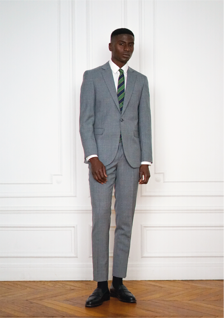 Tailor-Made Suit Medium Grey - 2 Piece Suit | Rives Paris ©