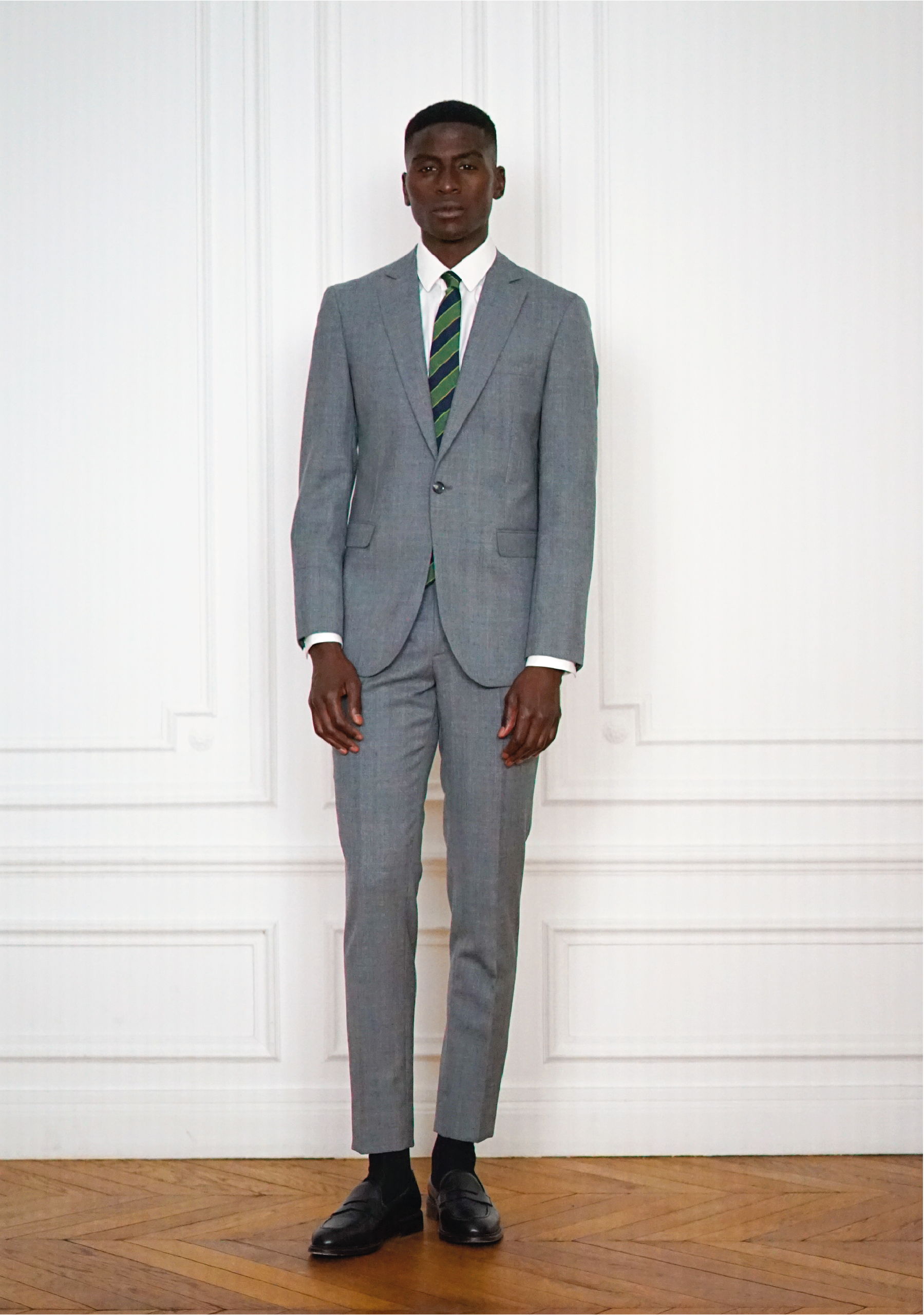 Tailored Business Suit Medium Grey - Business | Rives Paris ©