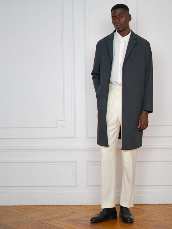 Imperméable Chester Sur-Mesure Gris | Rives Paris ©