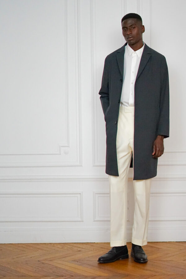 Chester Tailor-made Raincoat Grey | Rives Paris ©