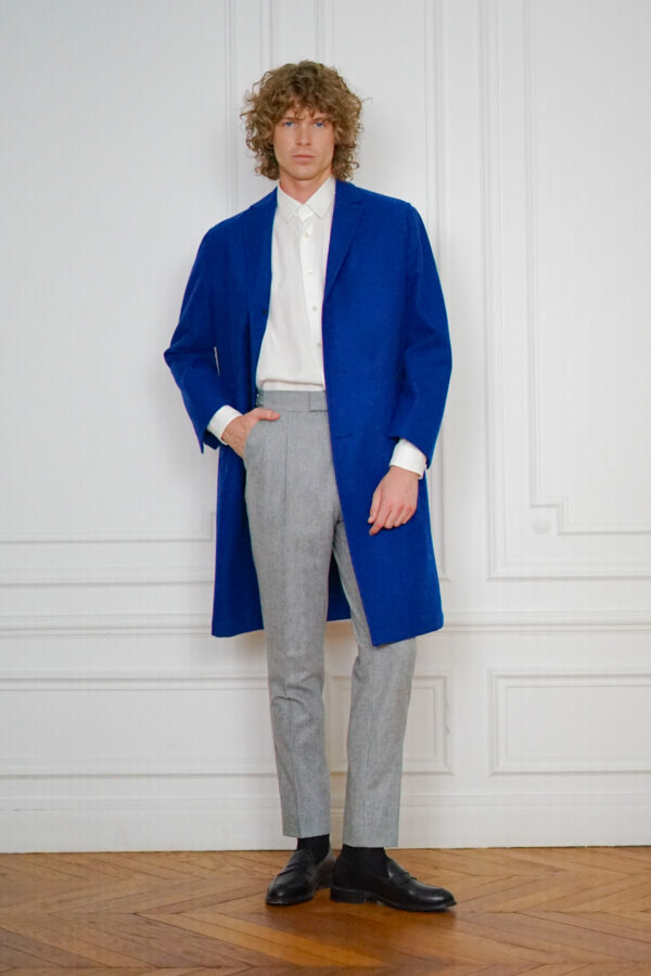 Chester Tailor-made Coat Blue | Rives Paris © - Rives Paris