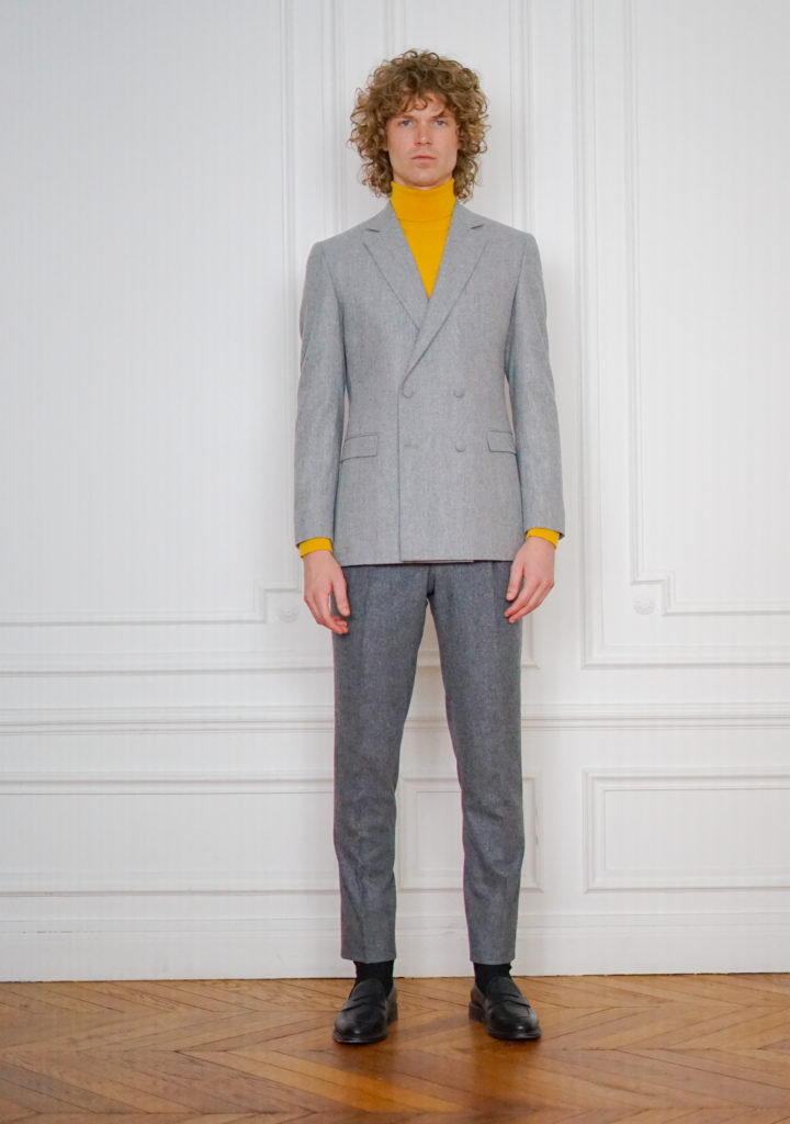 Tailor-made Flannel Business Suit | Rives Paris ©