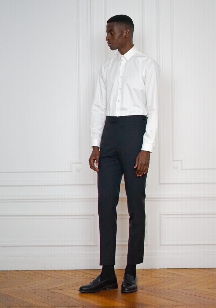 Pantalon Sur-Mesure Noir - Pantalon Classique | Rives Paris ©