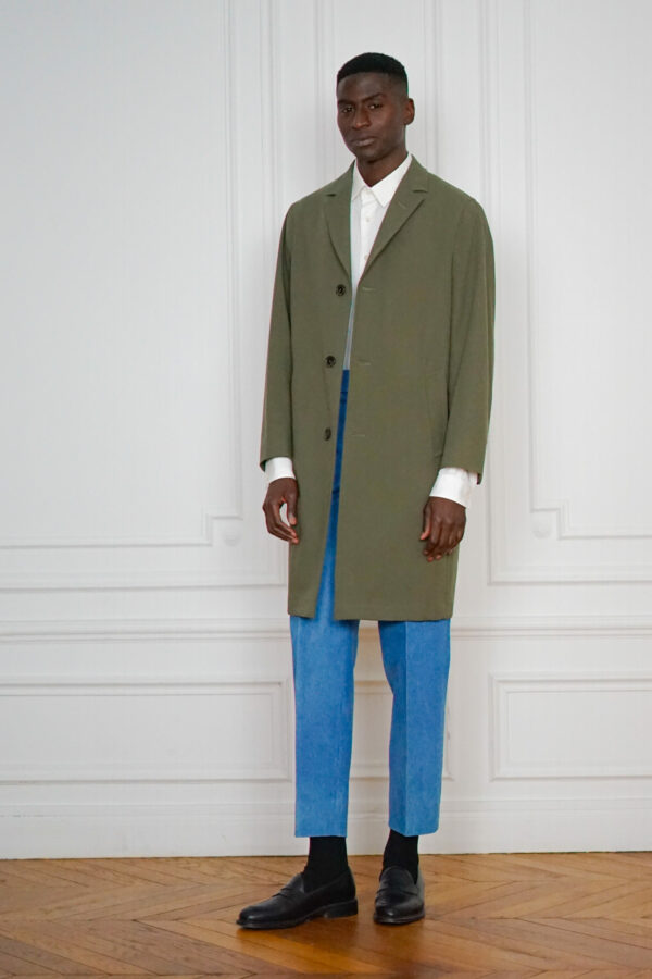 Chester Tailor-made raincoat Khaki | Rives Paris © - Rives Paris