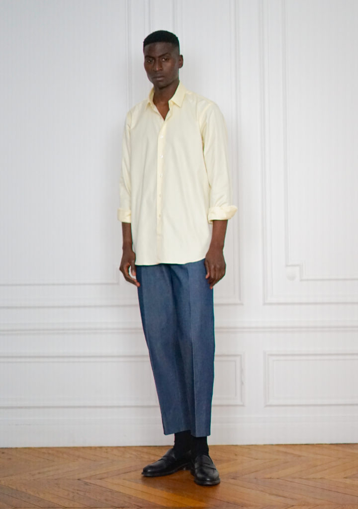 Tailor-made Casual Shirt Yellow | Rives Paris ©