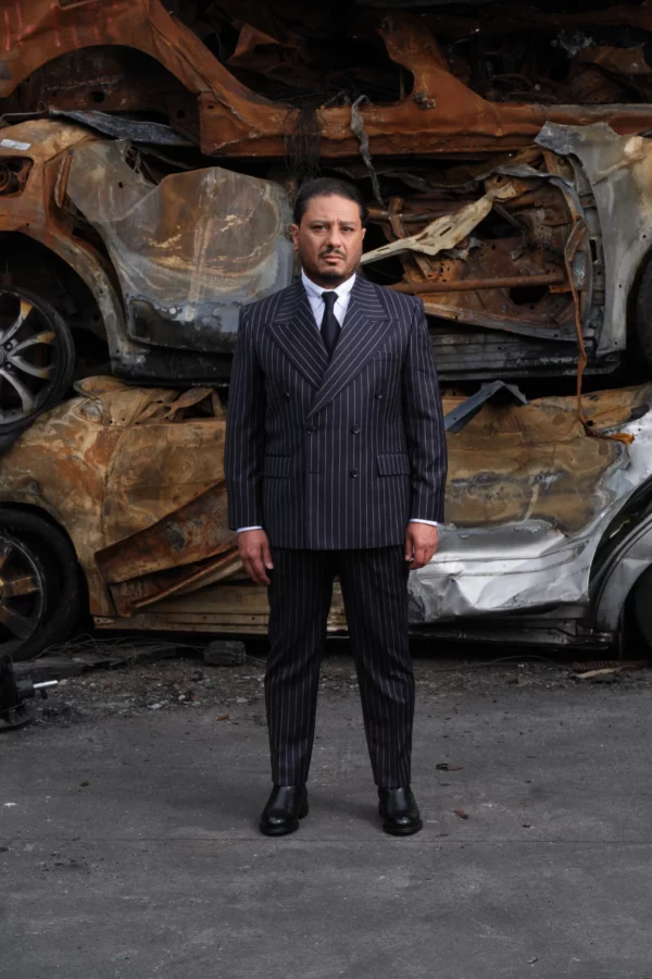 Costume Croisé à Rayures Sur-Mesure - Collection 2 | Rives Paris ©