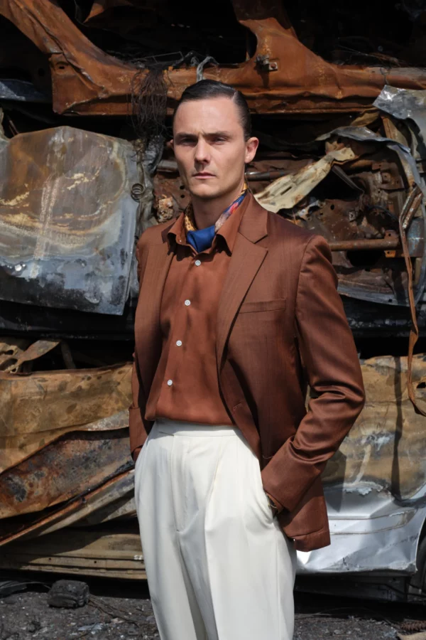 Blazer Sur-Mesure Soie - Collection 2 | Rives Paris © /2