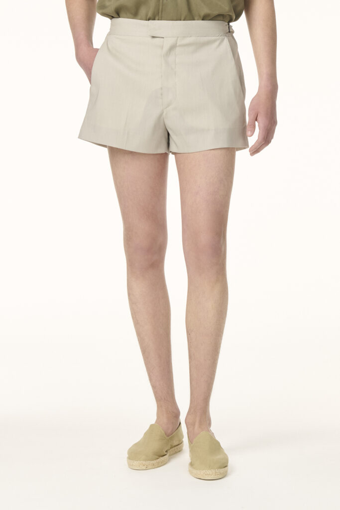 Tailor-made Swim Shorts Beige | Rives Paris © /2