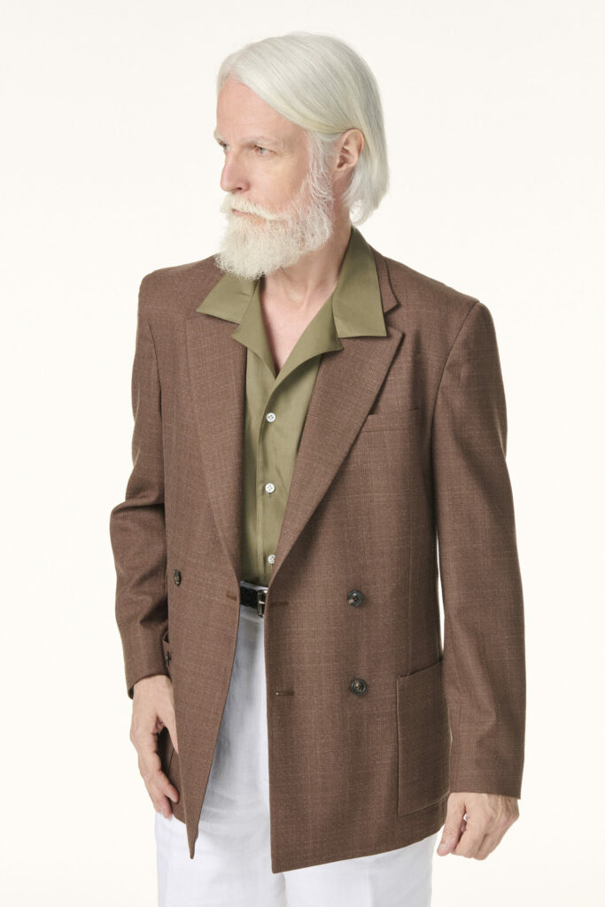 Veste marron sur-mesure RIVES Paris