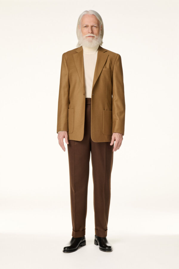 Camel Cashmere & Wool Jacket