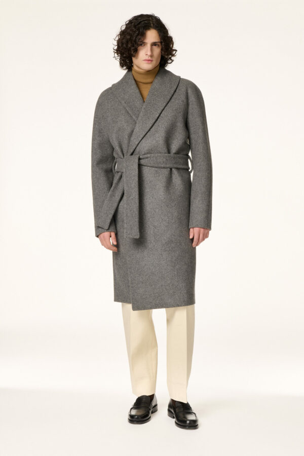 Grey Robe Coat