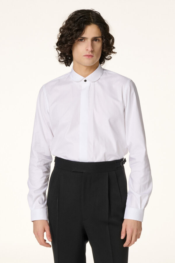 Chemise de smoking col club