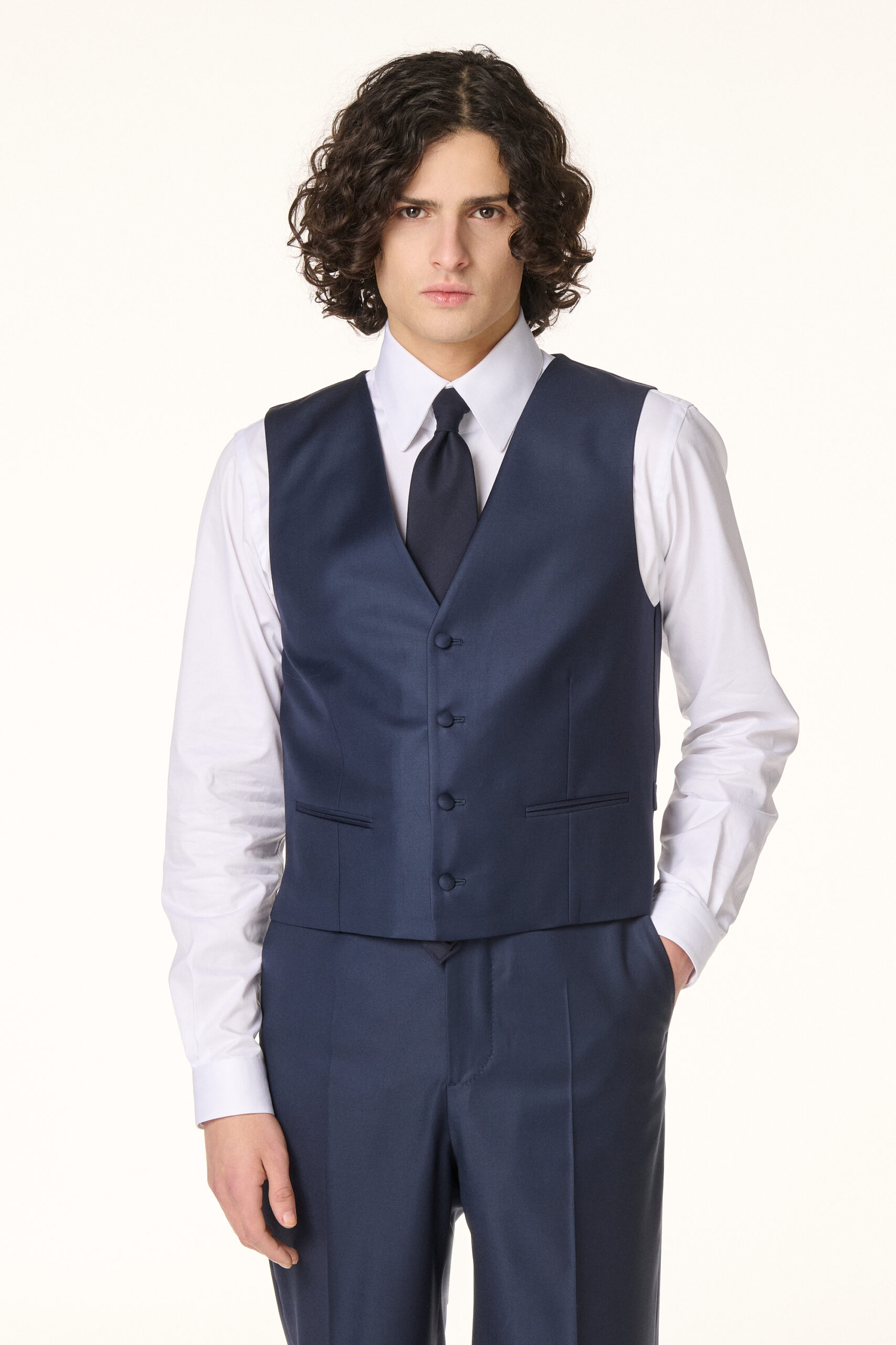 Navy Blue Vest