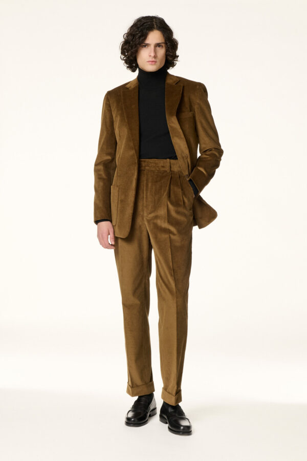 Brown Tobacco Corduroy Suit