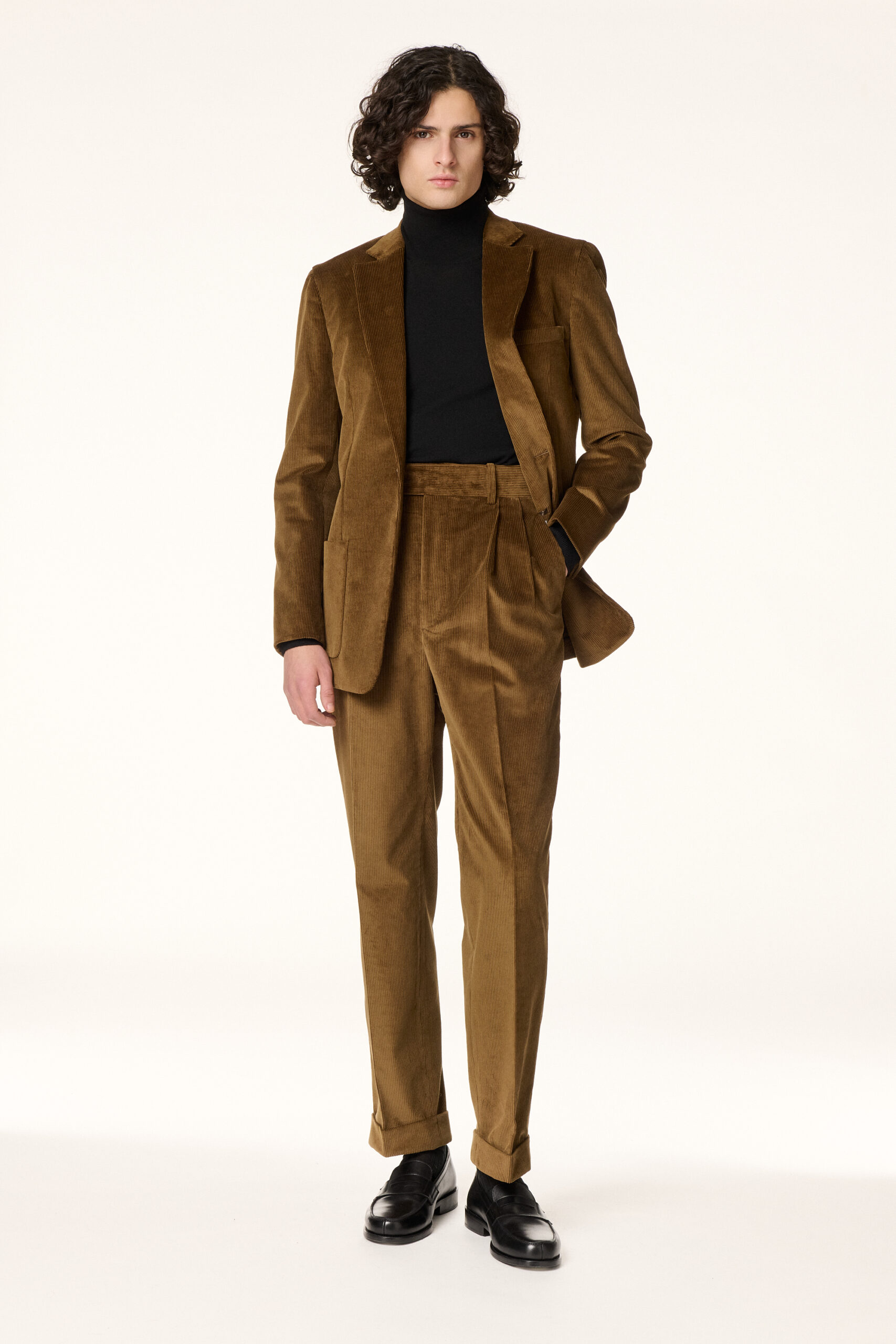 Brown Tobacco Corduroy Suit