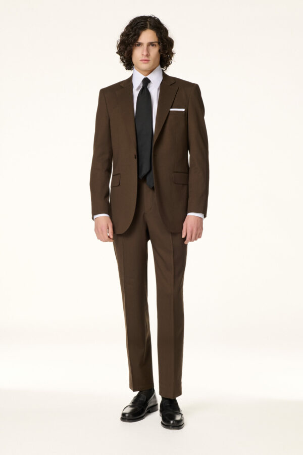 Dark Brown Suit