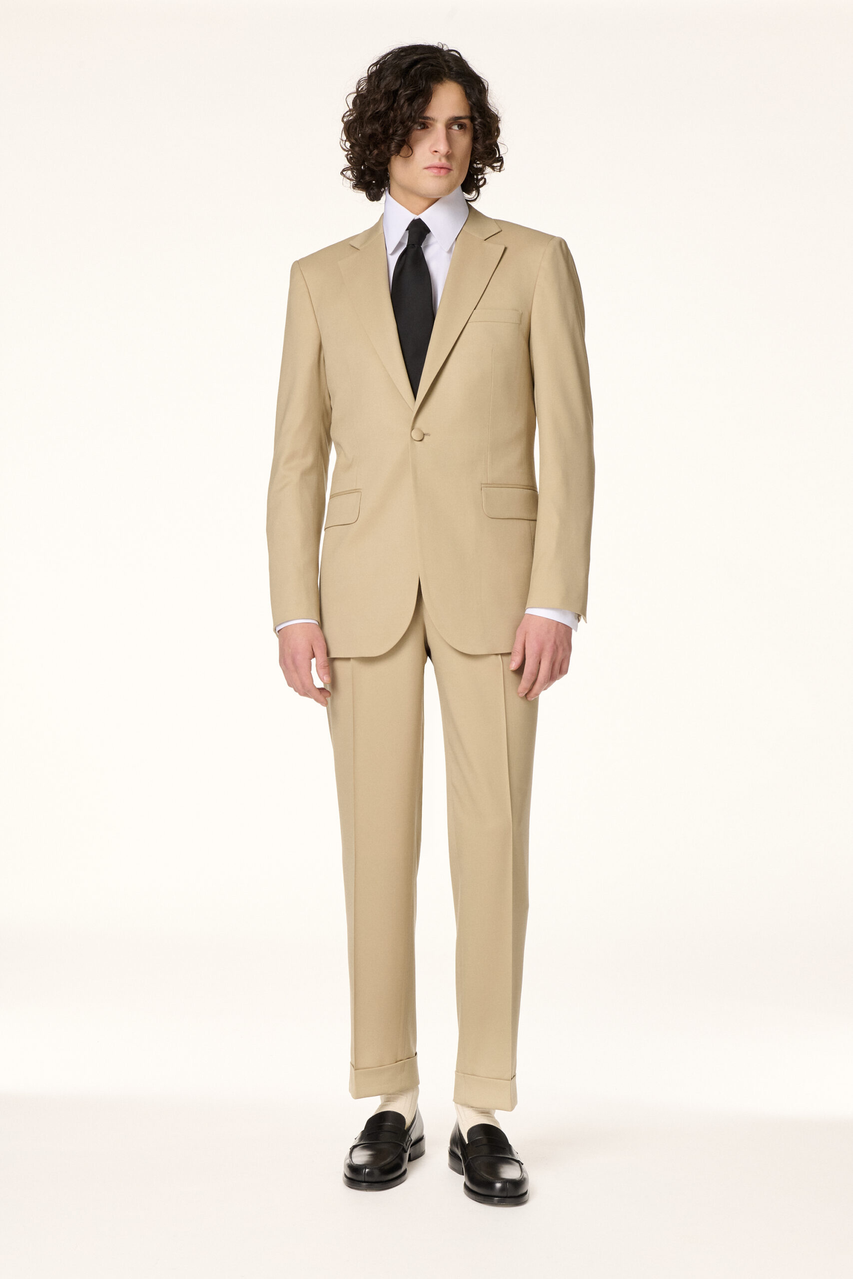 Beige Suit